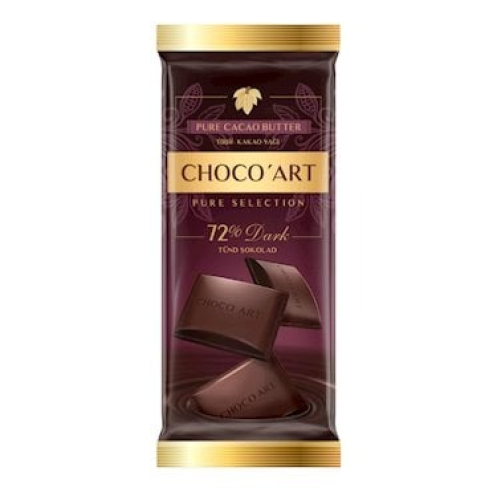 Şokolad Choco Art 72%, 90 q