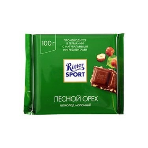 Fındıqlı plitka şokolad Ritter Sport, 100 q