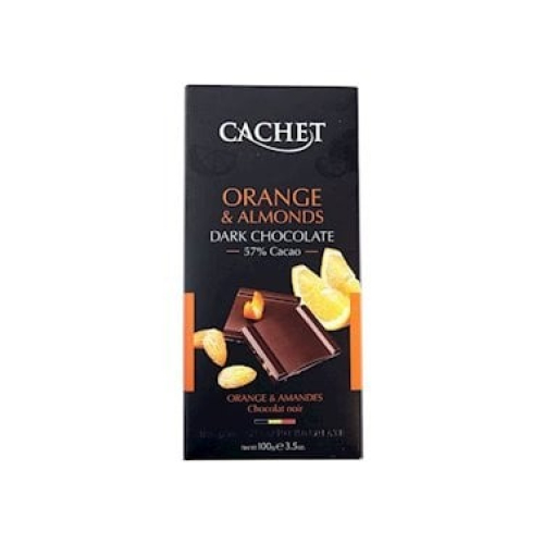 Şokolad Cachet Orange Almonds 100 q