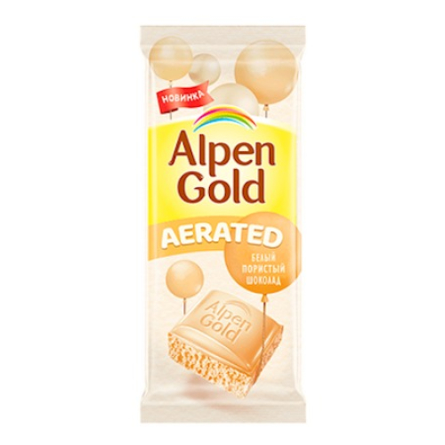 Şokolad Alpen Gold Aerated 80 qr