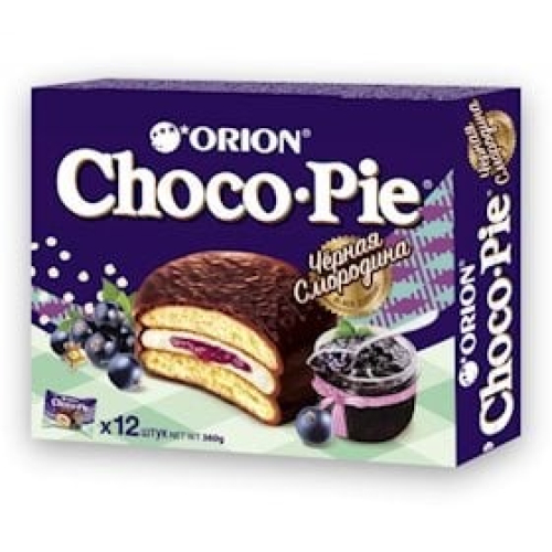 Peçenye Orion Choco Pie Qara garağat 360 q