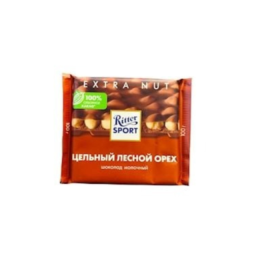 Fındıqlı südlü plitka şokolad Ritter Sport, 100 q