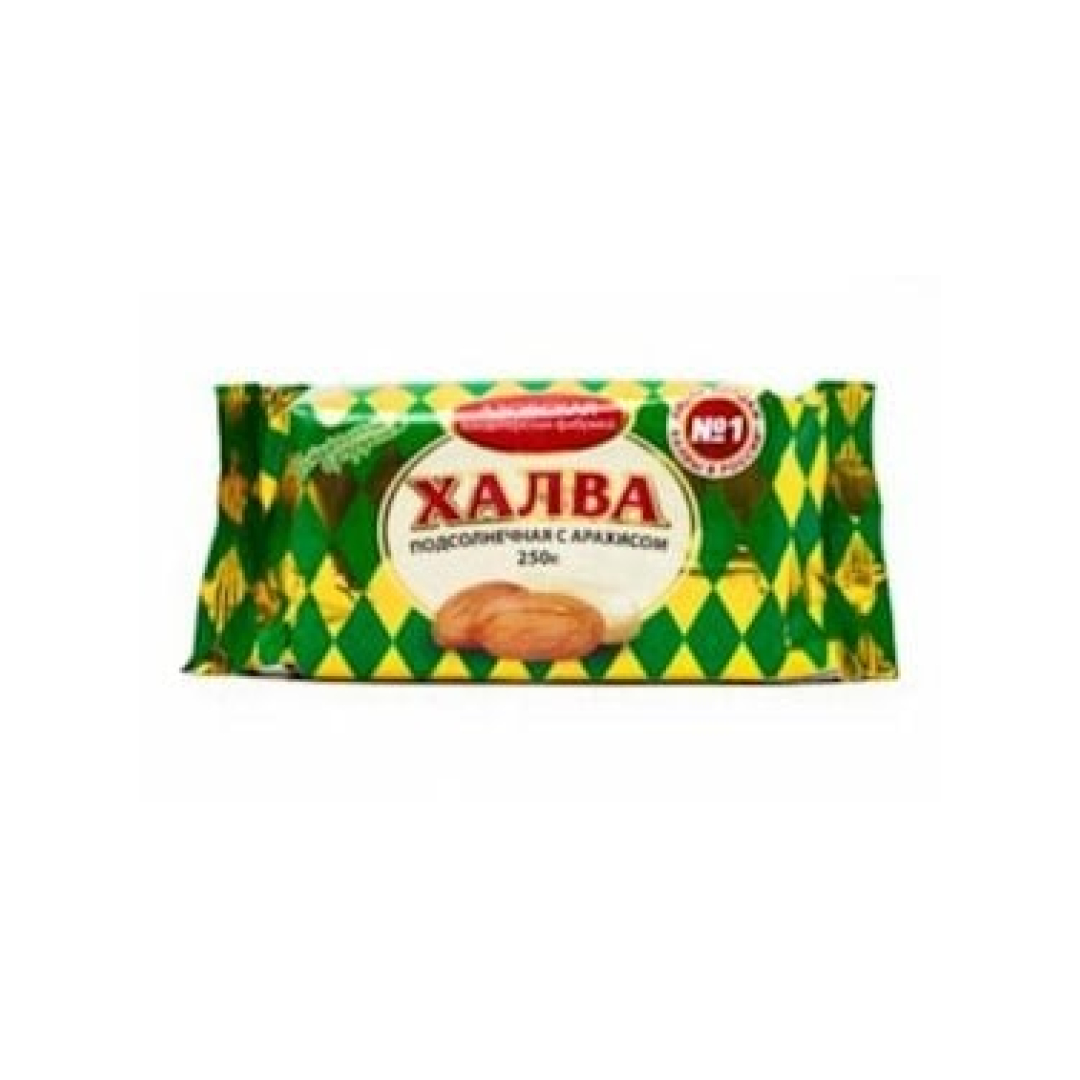 Halva "Азовская кондитерская фабрика" günəbaxan yer fındığı ilə 250 q