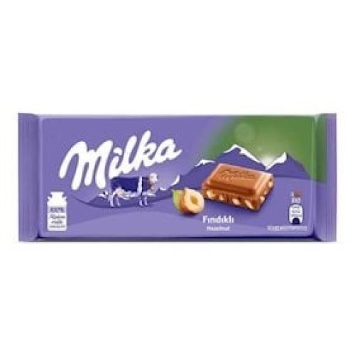 Südlü fındıqlı vafli Milka, 155 q