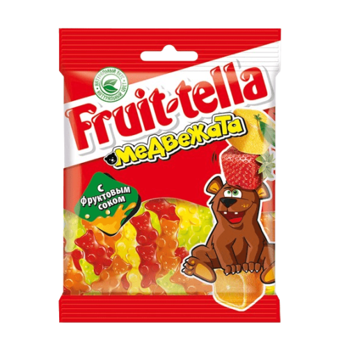 Jele konfetlər Fruit-tella Медвежата, 70 q