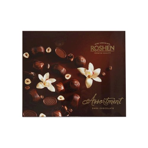 Qutuda konfetlər Roshen Assortiment Klassik 154 q