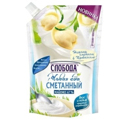 Mayonez Слобода Сметанный, 800 ml