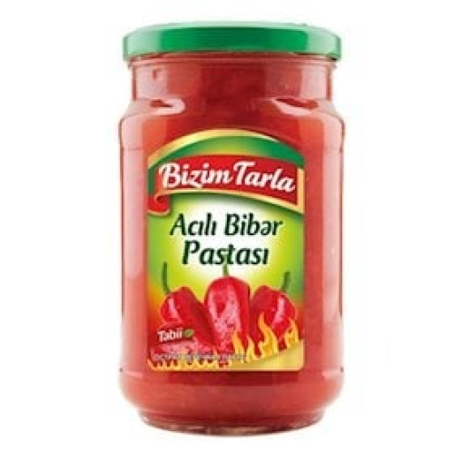 Bibər pastası acılı Bizim Tarla 320 q