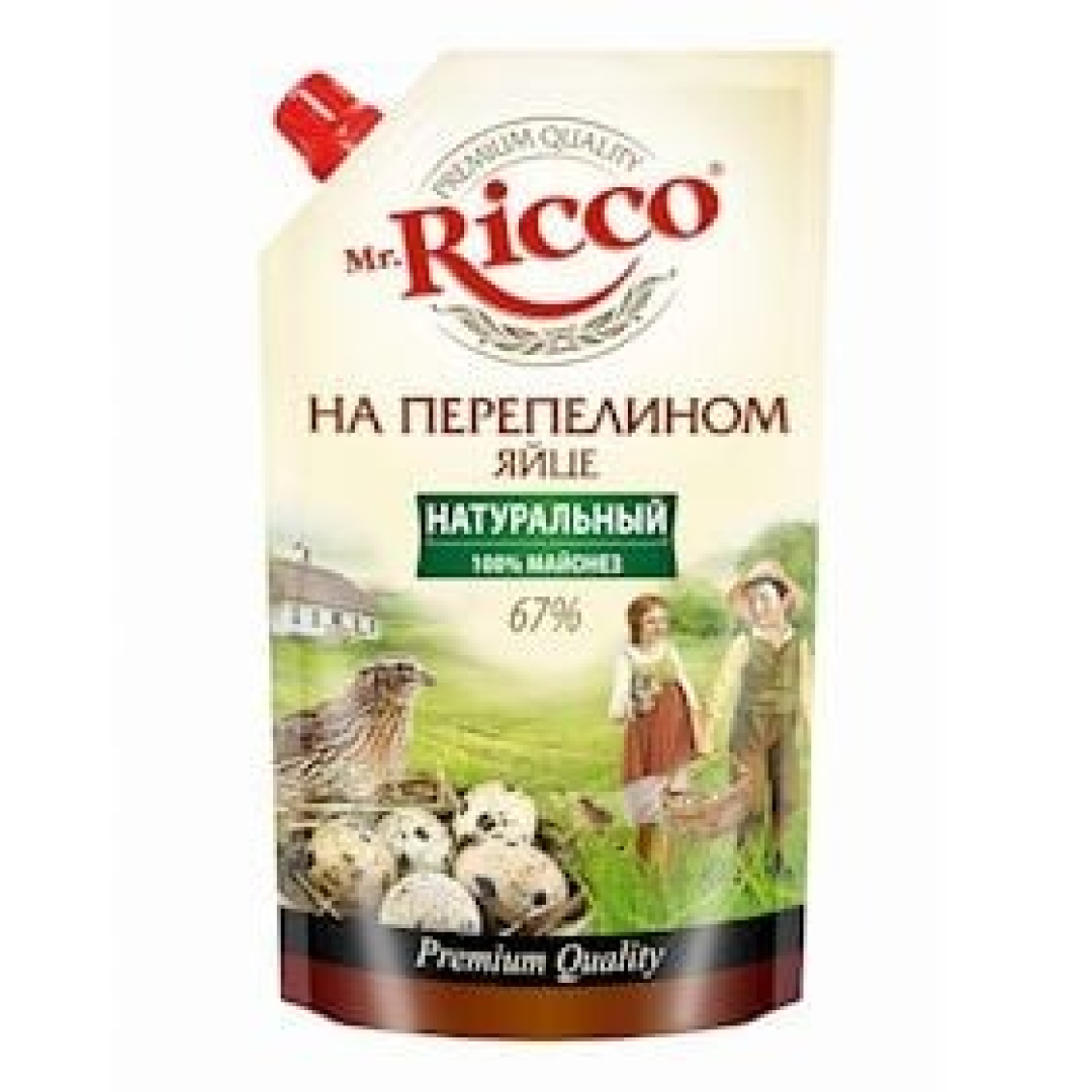 Mayonez Mr.Ricco classik 67% 375g