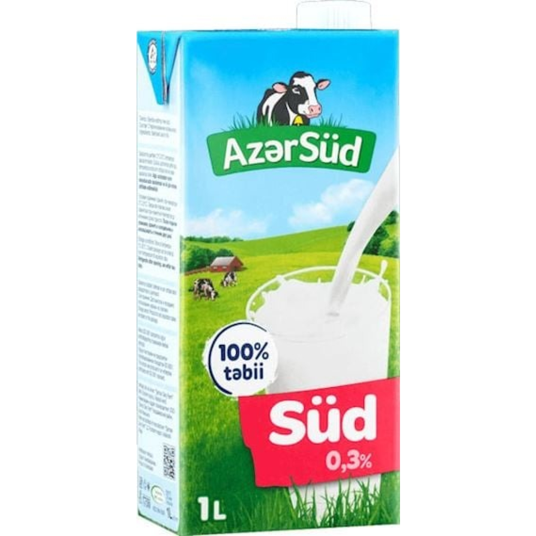 Süd Azərsüd 0.3 %, 1 l