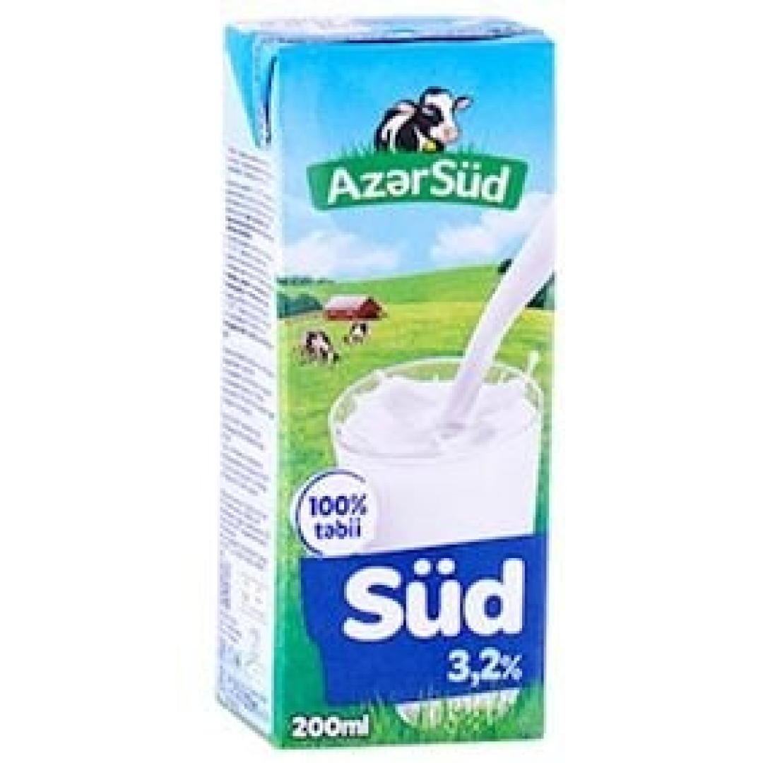 Süd Azərsüd 3.2% 200 ml