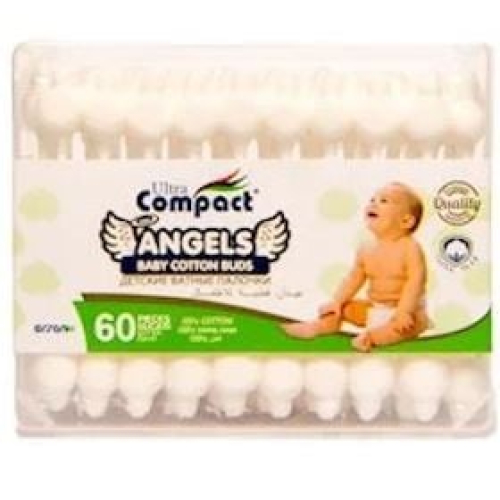 Uşaq qulaq çöpləri Ultra Compact Angels Baby 60 əd