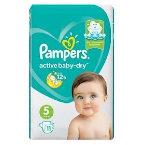 Uşaq bezi Pampers 5, 11-18 kq, 11 əd.