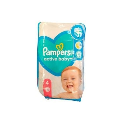 Uşaq bezi Pampers 4, 7-14 kq, 12 əd.