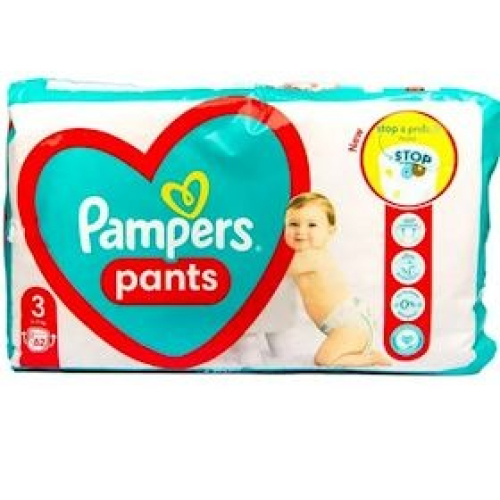 Uşaq bezi-tuman Pampers Pants Midi 3 6-11 kq 62 əd 