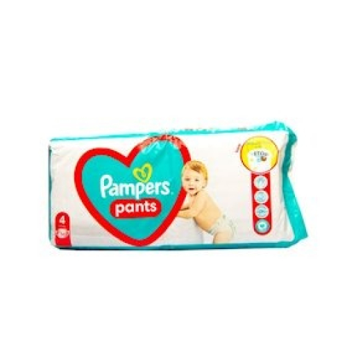 Uşaq bezi-tuman Pampers Pants Maxi 4 9-15 kq 52 əd 