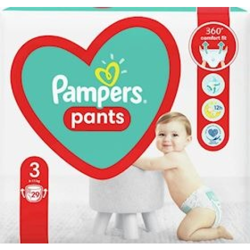 Uşaq bezi-tuman Pampers Pants Ölçü 3 (6-11 kq) 29 əd