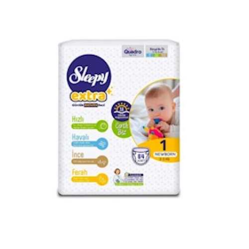 Uşaq bezləri Sleepy Ecologic Jumbo, N1, 2-5 kq, 64 ədəd