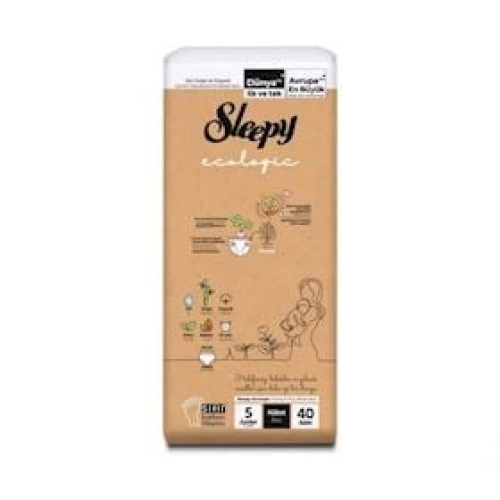 Uşaq bezləri Sleepy Tuman Ecologic, N5, 11-20 kq, 40 ədəd