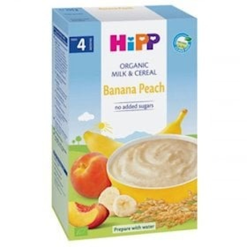 Sıyıq Hipp Banana Peach S-U 4+ 250 q