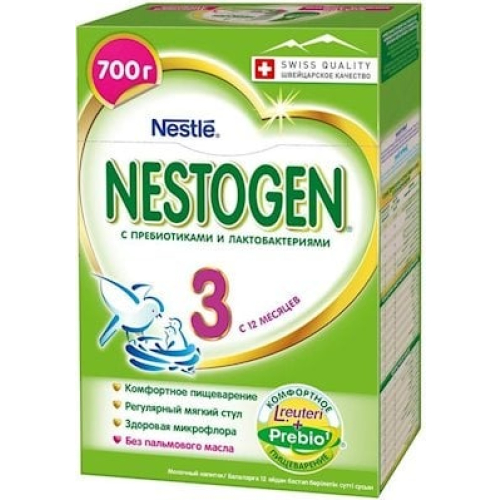 Quru südlü qatışıq Nestle Nestogen 3 12 aydan 700 q