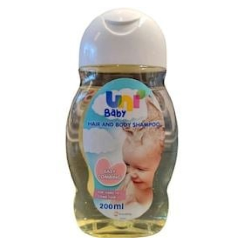 Uşaq ücün şampun Uni Baby 200 ml for hard to comb hair