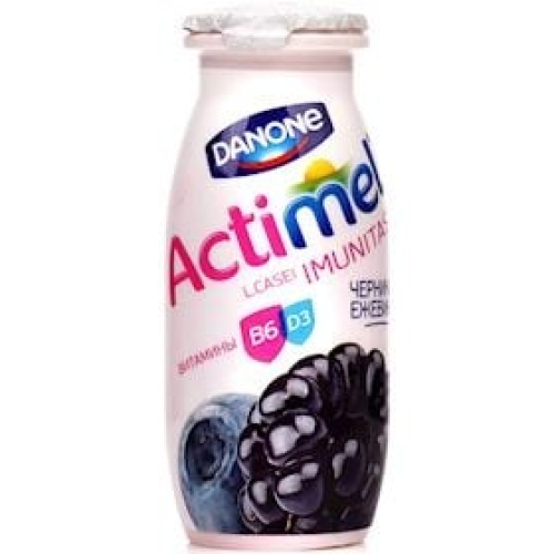 İçməli yoğurt Danone Aktimel Qaragilə Böyürtkən 95 q