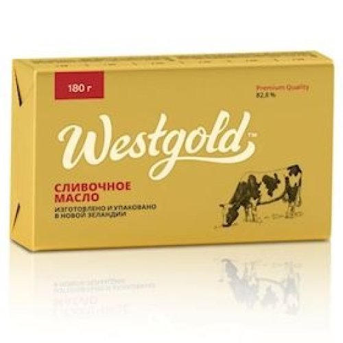 Kərə yağı Westgold 82.8% 180 q