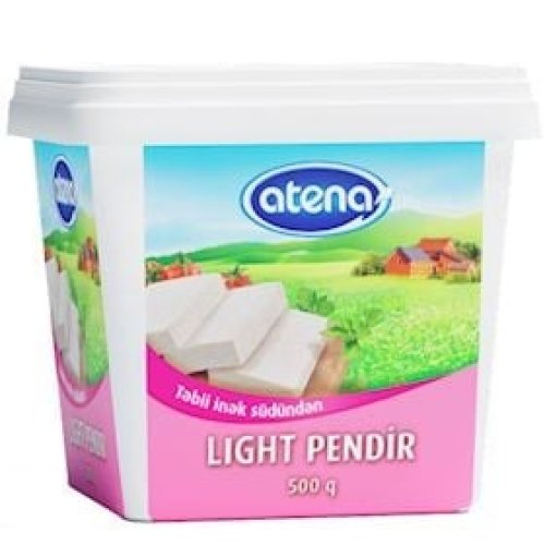 Ağ pendir Atena Light 500 q