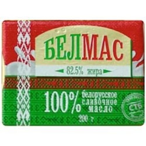 Kərə yağı Belmas Belarus 82,5% 200 q