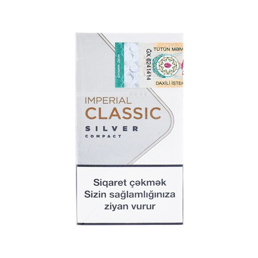 Siqaret Imperial Classic Compact Boz Qalın