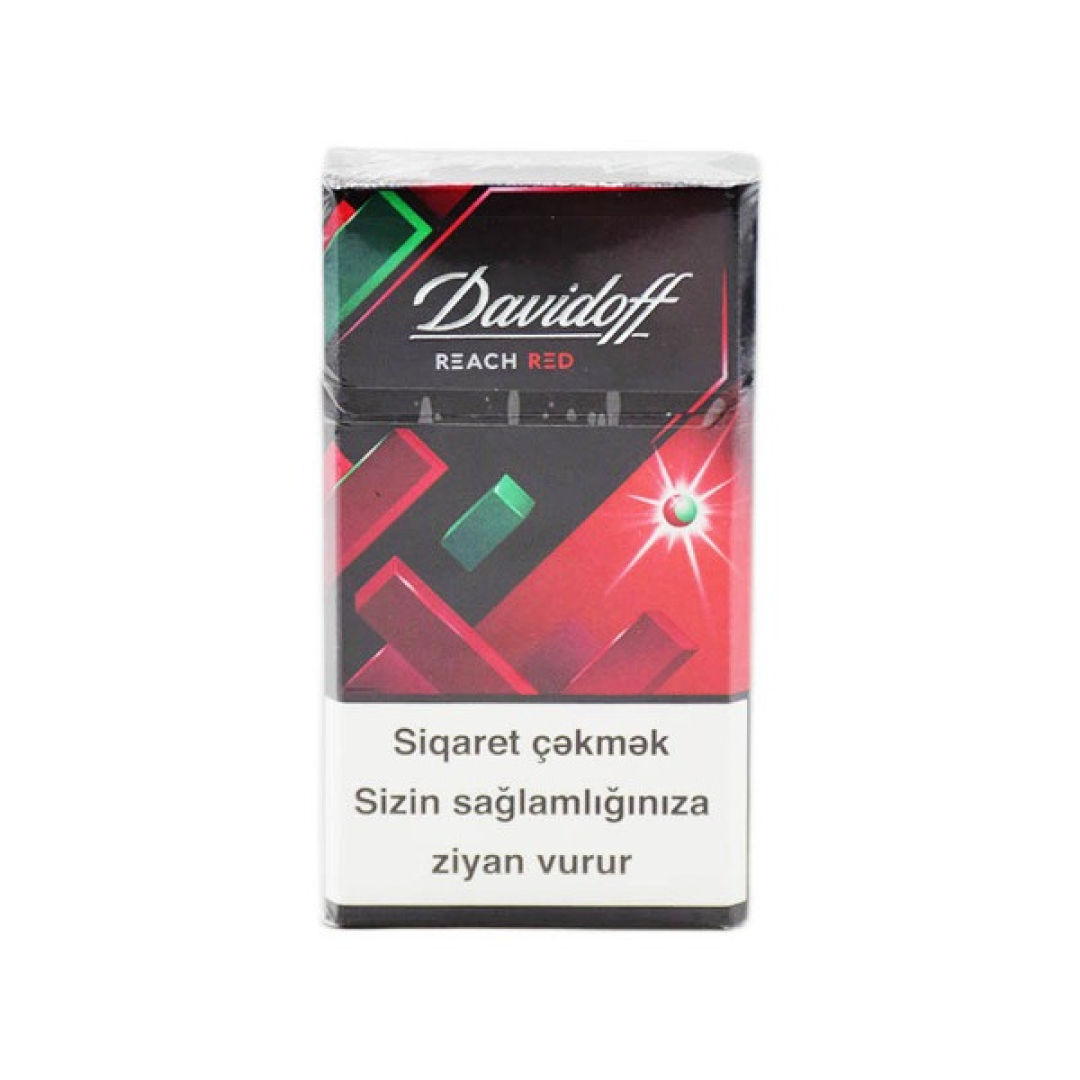 Siqaret Davidoff Reach Red Qalın