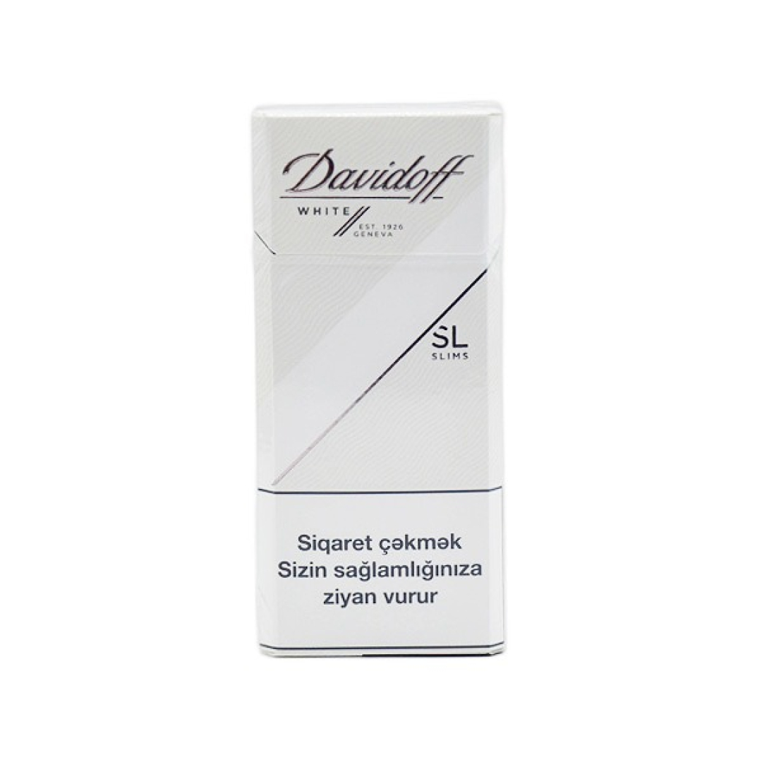 Siqaret Davidoff White Filtrli Nazik