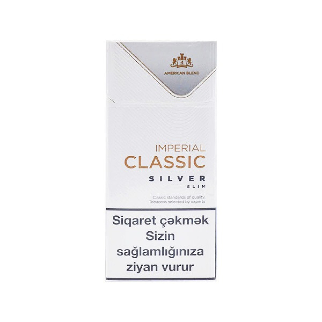 Siqaret Imperial Classic Silver Nazik