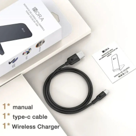 Simsiz Şarj Celly 1HORA 15W Wireless Charger Stand Dual GAR157 Black