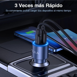 Adapter 1HORA Fast Charger Auto Charger 38W GAR241 Grey