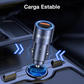 Adapter 1HORA Fast Charger Auto Charger 38W GAR241 Grey
