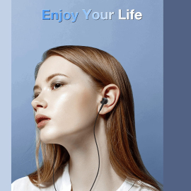 Qulaqlıq 1HORA Wired Earbuds 3.5mm AUT122 Black