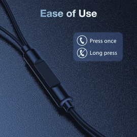 Qulaqlıq 1HORA Wired Earbuds 3.5mm AUT122 Black