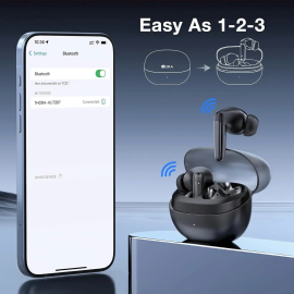 Qulaqlıq 1HORA Wireless Earphones AUT207 Black
