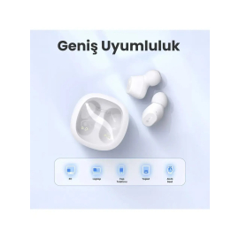 Qulaqlıq 1HORA Wireless Earphones AUT208 White