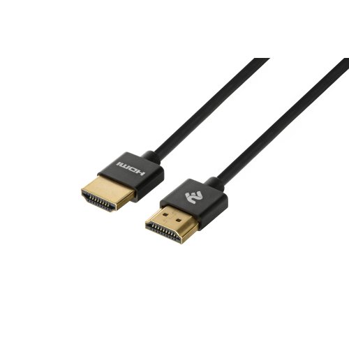 HDMI 2Е HDMI 2.0 Gen 2 Ultra Slim Cable Black 1m