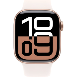 Smart saat Apple Watch Series 10 46mm Rose Gold with Light Blush Sport Band