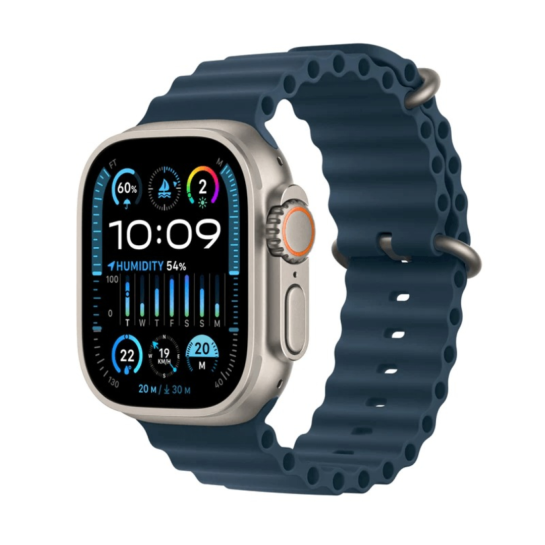 Smart saat Apple Watch Ultra 2 49 mm Titanium Blue Ocean Band