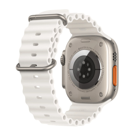 Smart saat Apple Watch Ultra 2 49 mm Titanium White Ocean Band
