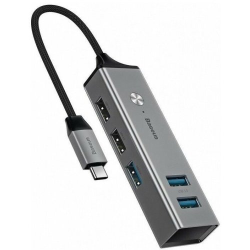 Hub Baseus CAHUB-D0G 3xUSB 3.0 + 2xUSB 2.0