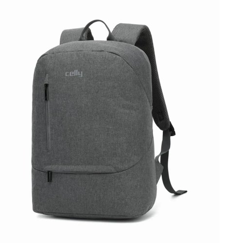 Kompüter çantaları Celly Laptop Backpack For Travel Grey DAYPACKGR