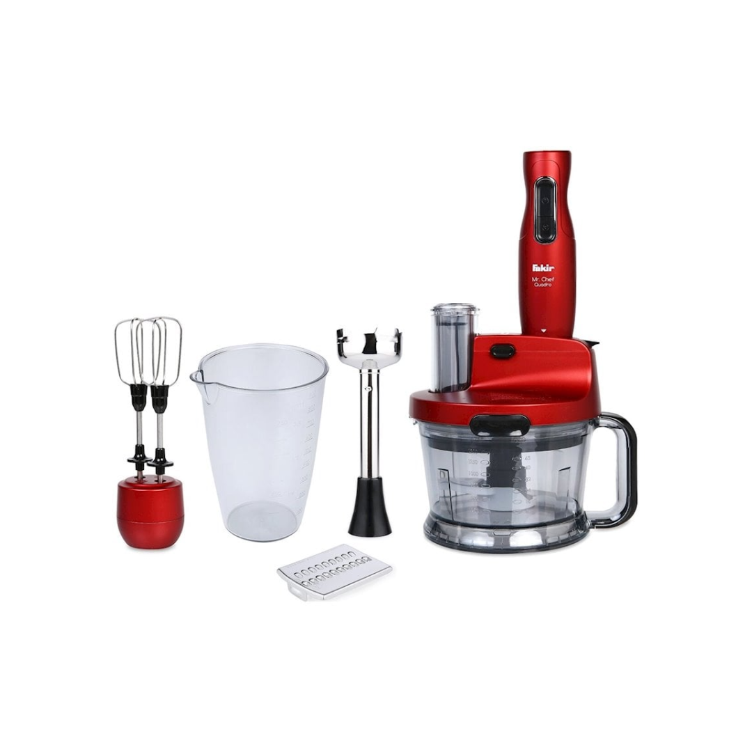 Blender Fakir Mr.Chef Set Rouge