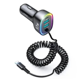 Adapter Joyroom Car Charger PD 57W 2USB 4in1 JR-CL20