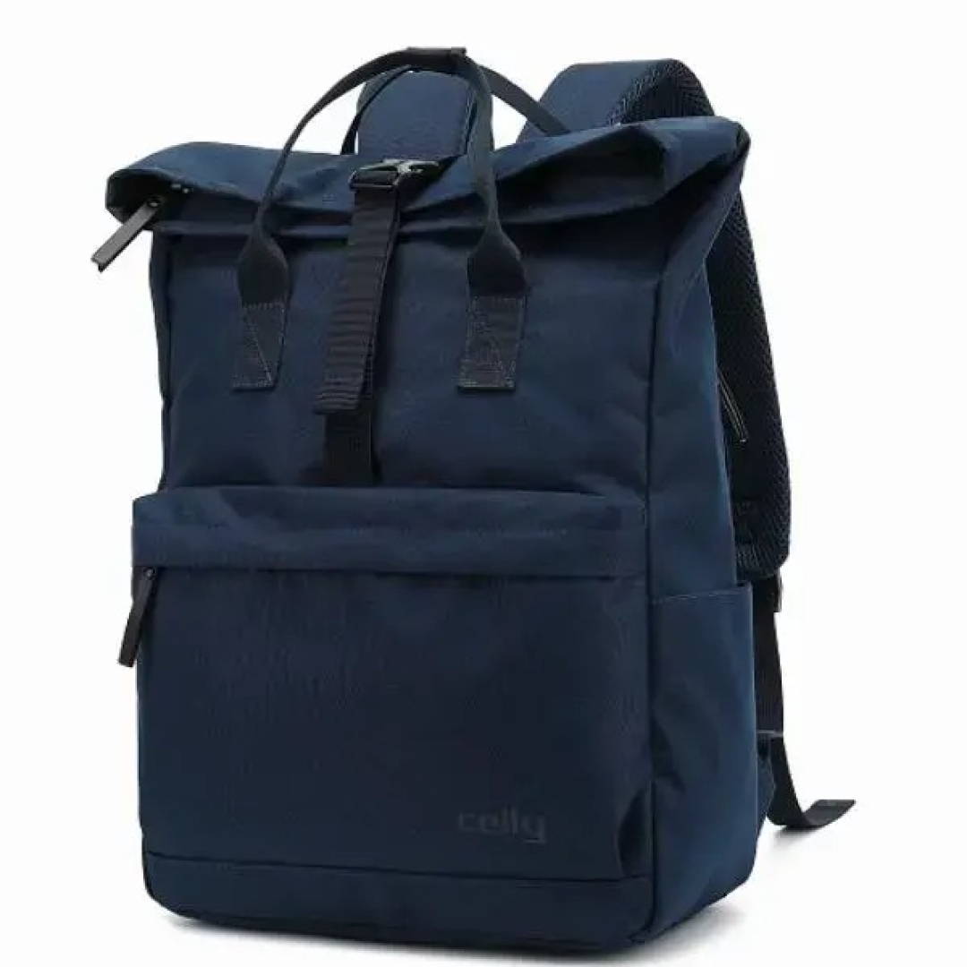 Kompüter çantaları Celly Laptop Backpack For Trips Blue VENTUREPACKBL